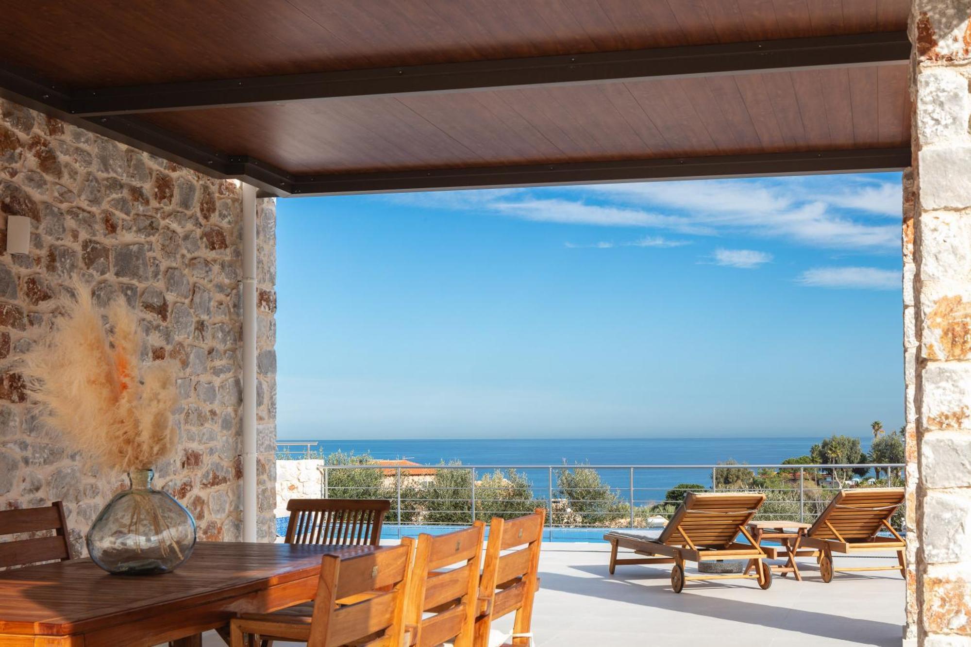 Oinolithos Luxury Villas Kalamaki Dış mekan fotoğraf