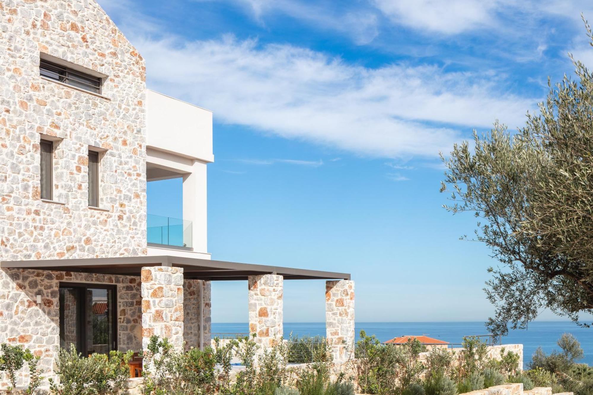 Oinolithos Luxury Villas Kalamaki Dış mekan fotoğraf