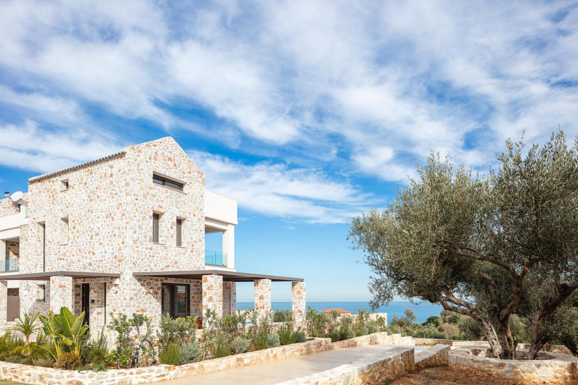 Oinolithos Luxury Villas Kalamaki Dış mekan fotoğraf