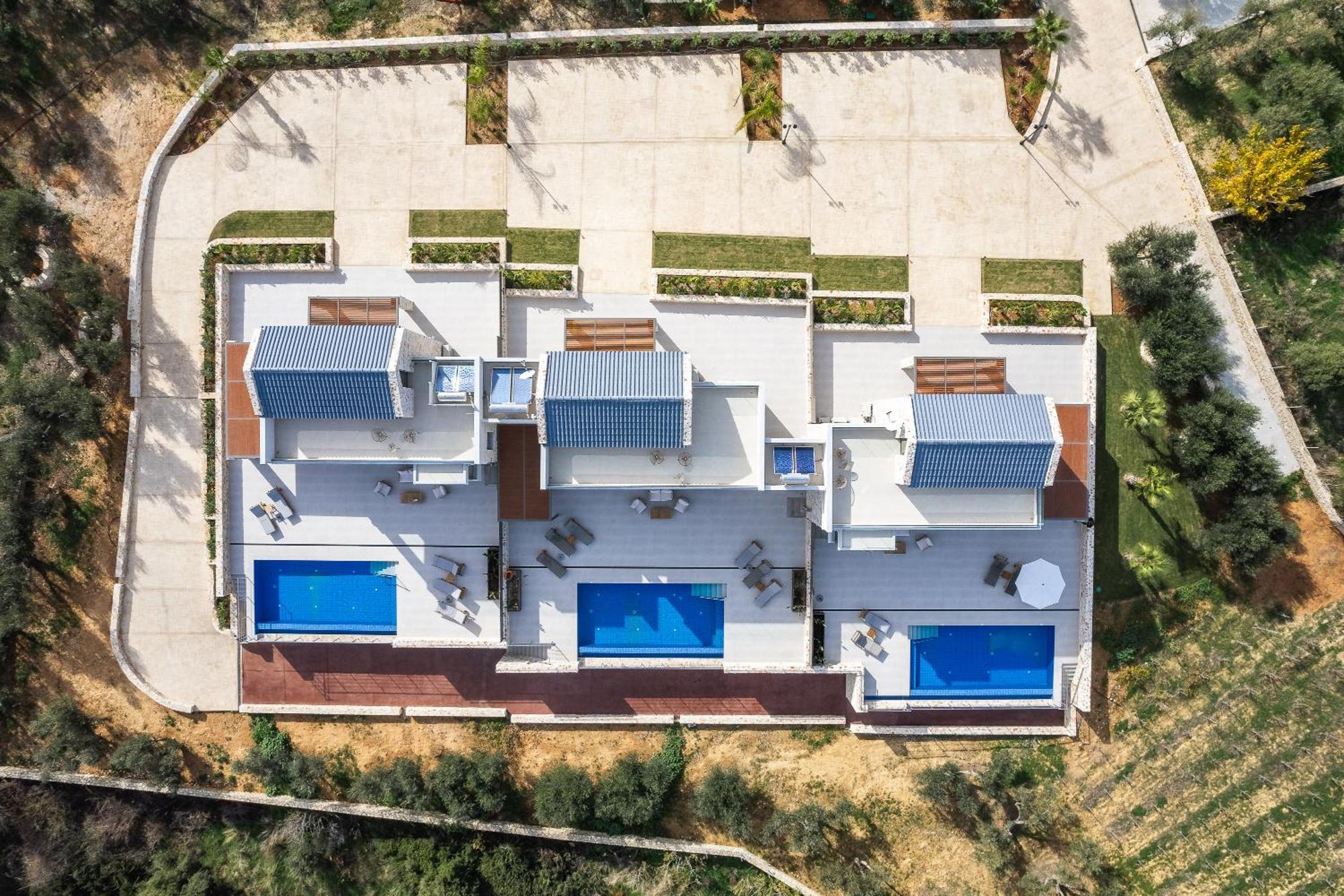 Oinolithos Luxury Villas Kalamaki Dış mekan fotoğraf