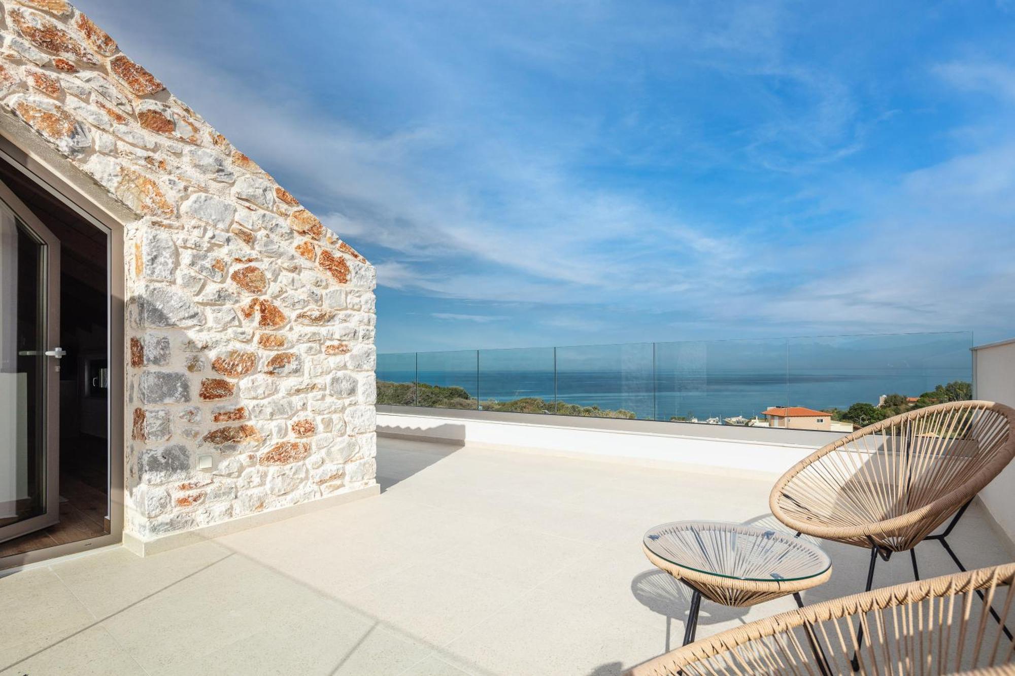 Oinolithos Luxury Villas Kalamaki Dış mekan fotoğraf